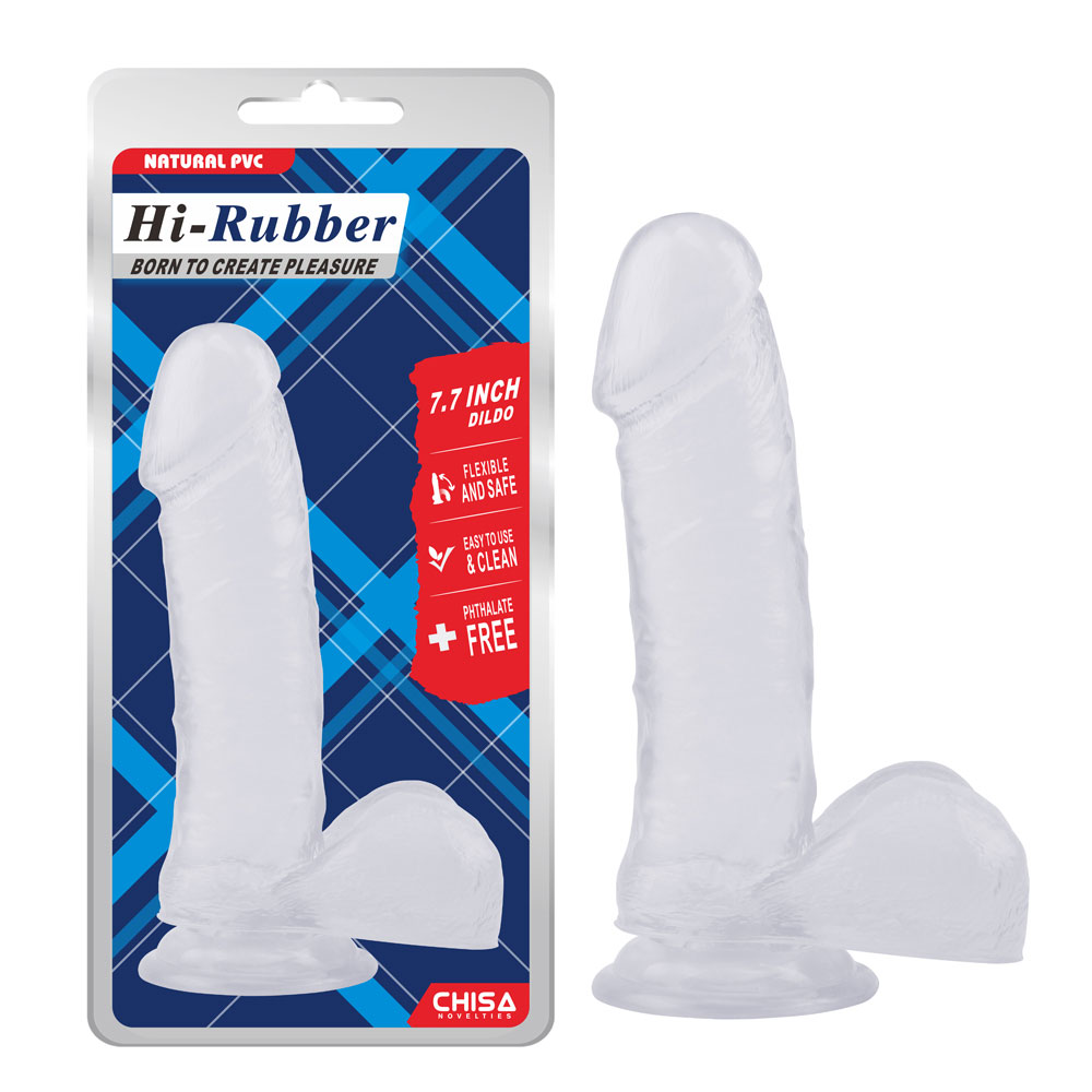 7,7 colio „Dildo-Clear“.