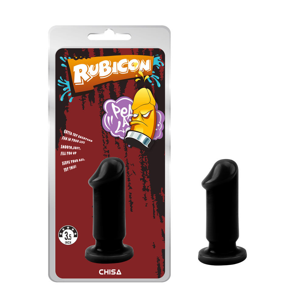 Evil Dildo Plug S-juodas